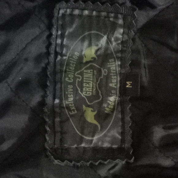 Leather bomber jacket SzM - Picture 12 of 14